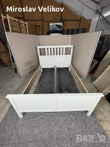 Икея спалня VIHALS с подматрачна рамка без матрак , снимка 6 - Спални и легла - 53422209