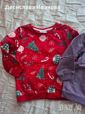 Ватирани блузи за ръст 98 см., снимка 2 - Детски Блузи и туники - 52414675