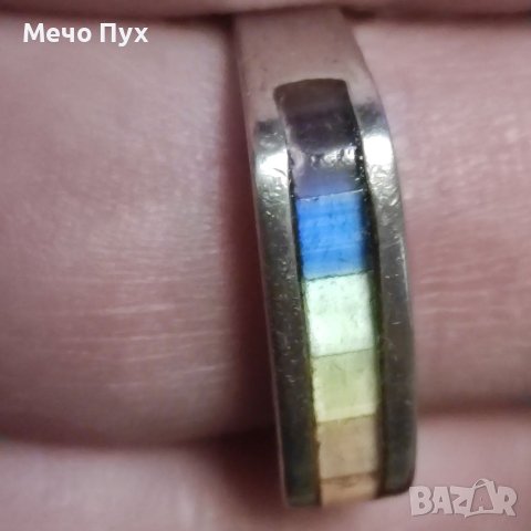 Сребърен пръстен (5), снимка 11 - Пръстени - 40523164