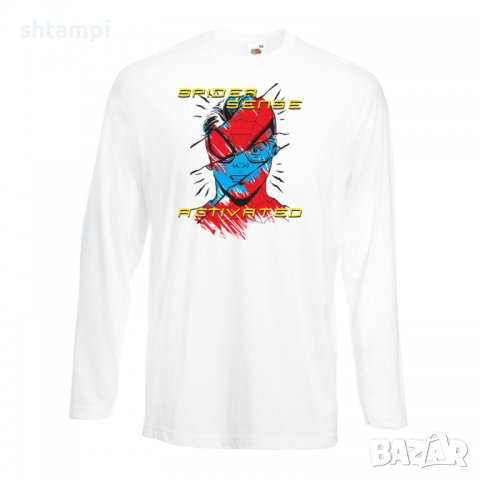 Мъжка тениска Spider Sense Activated Игра,Изненада,Подарък,Празник,Повод, снимка 3 - Тениски - 37246930