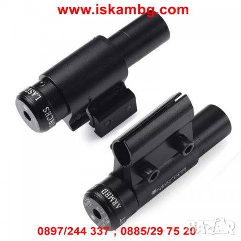 Червен лазерен прицел за оръжие - код 2059, снимка 6 - Въздушно оръжие - 26835989