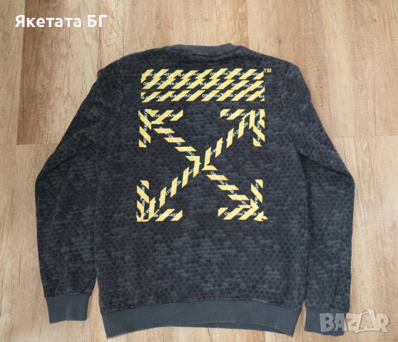 Off White Мъжка блузка с дълъг ръкав размер М, снимка 1 - Блузи - 37931825