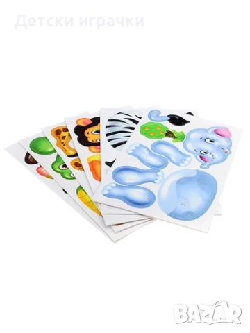 Комплект мозайка с маса и пъзел 5в1, с отвертка и аксесоари , снимка 7 - Образователни игри - 52624038