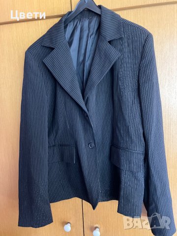 Синьо и черно сако, снимка 2 - Сака - 38352930