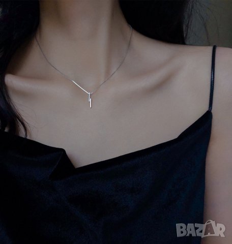 Тотална разпродажба - 50% Сребърно колие /2428/