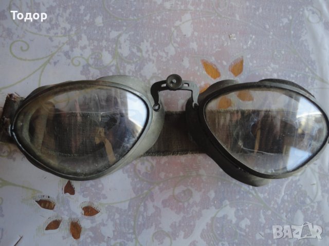 Немски армейски Мотоциклетни очила на Wehmacht от MW 1941 , снимка 2 - Други ценни предмети - 39972483