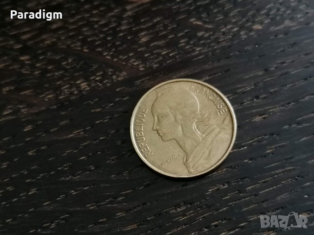 Монета - Франция - 10 сентима | 1968г., снимка 2 - Нумизматика и бонистика - 28384492