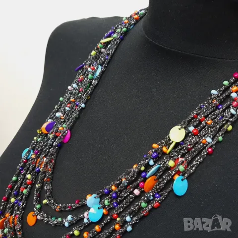 Колие, медальон, огърлица от мъниста, снимка 3 - Колиета, медальони, синджири - 48980507