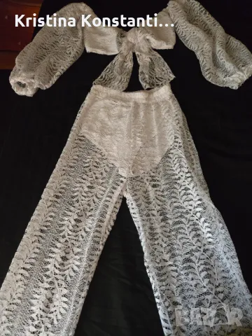 Летен дантелен комплект, снимка 1