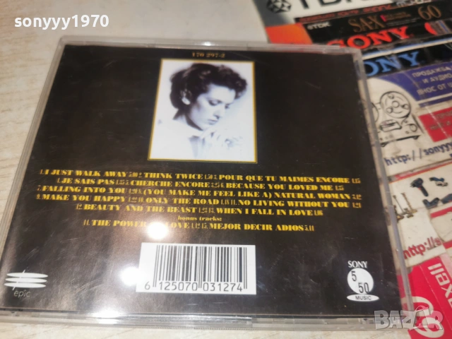 CELINE DION CD 3101262030, снимка 8 - CD дискове - 53297553
