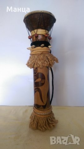 Церемониална Вуду тарамбука, снимка 1 - Антикварни и старинни предмети - 26430110