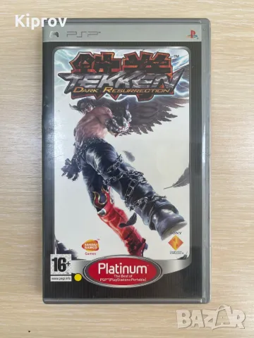 🕹️ Tekken: Dark Resurrection [Platinum] за PSP – Оригинална игра с кутия и книжка