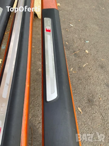 Лайсни прагове за Audi A6 S-line комби 2010 г Ауди оригинални, снимка 10 - Аксесоари и консумативи - 50860916