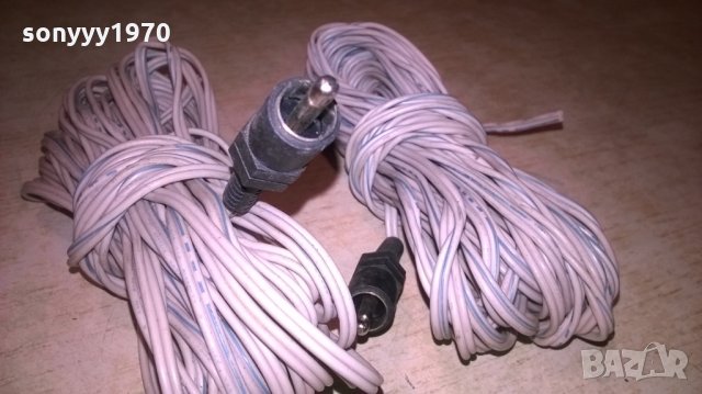 КАБЕЛИ ЗА ТОНКОЛОНИ С ЧИНЧОВЕ-2Х9М-ВНОС ШВЕИЦАРИЯ