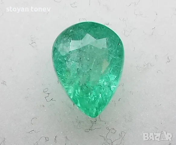 Очарователен зелен Параиба турмалин с тегло 2.24кт.! Сертифициран! Нов!, снимка 3 - Други - 48637370