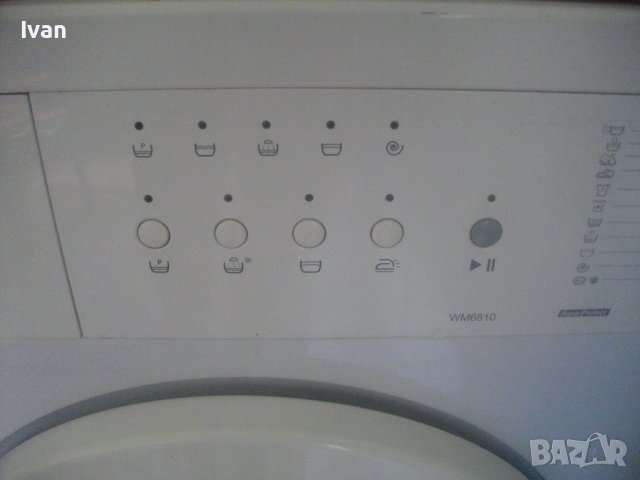 ЗА ЧАСТИ/ЗА РЕМОНТ-1000 об/мин-6,0 кг-Автоматична Пералня-EXGUISIT WM6810-Почти Нова-Работеща, снимка 6 - Перални - 37911052