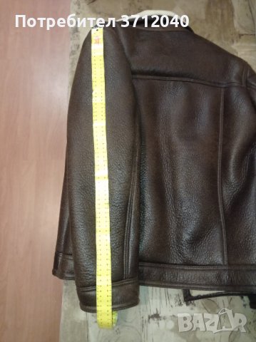 НОВО  мъжко зимно кожено яке , снимка 3 - Якета - 43512973