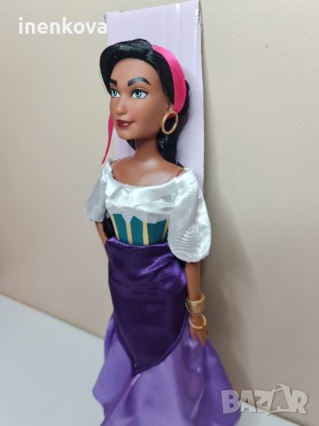 Оригинална кукла Есмералда - Парижката Света Богородица - Дисни Стор Disney store нова без кутия, снимка 11 - Кукли - 39142452