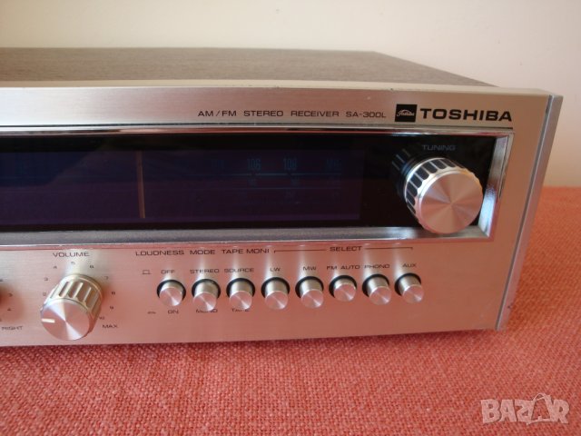 Vintage TOSHIBA SA-300L Stereo Receiver ,1970г, снимка 4 - Ресийвъри, усилватели, смесителни пултове - 26290267