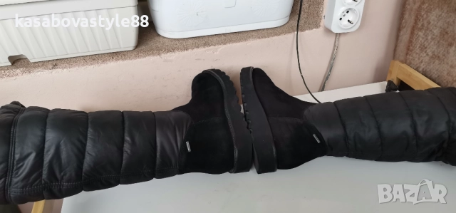 Ботуши Hogl Gore-tex 37н.Естествен велур , снимка 4 - Дамски ботуши - 52877222