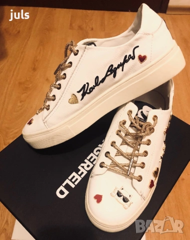 Karl Lagerfeld чанта и сникърси, снимка 6 - Чанти - 49242420