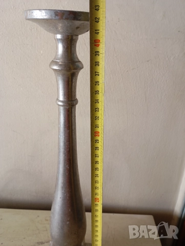 метален свещник, снимка 4 - Декорация за дома - 36246114