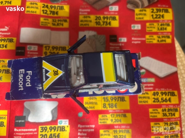 Форд Ескорт-английски,стар,перфектен, снимка 5 - Колекции - 53533683