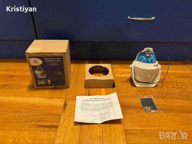 Яхтен компас Finder by Osculati чисто нов!!!, снимка 7 - Екипировка - 52618195