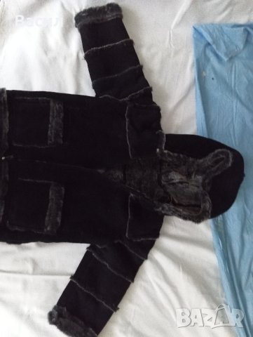 детско кожено яке двулицево