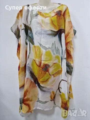 Плажна туника от 100% памук – Стил и комфорт за лятото