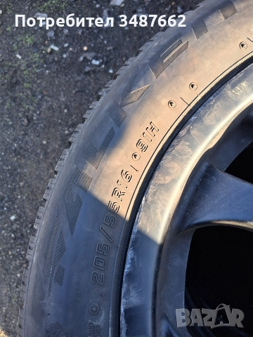 205 55 16 FALKEN 2бр зимни дот 2022г , снимка 4 - Гуми и джанти - 52848781
