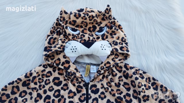 Гащеризон пижама H&M леопард S-M НОВА, снимка 8 - Нощници - 44112054