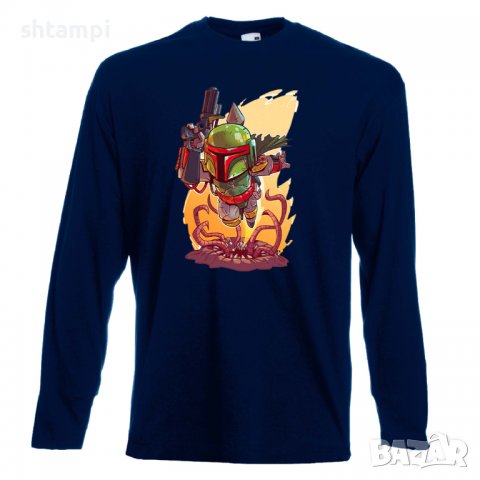 Мъжка тениска Star Wars Boba Fett Star Wars Игра,Изненада,Подарък,Геймър, , снимка 12 - Тениски - 36808597