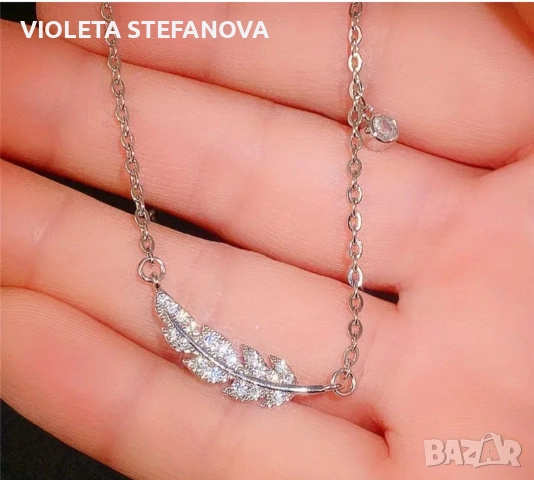 Дамски позлатени бижута от медицинска неръждаема стомана , снимка 10 - Колиета, медальони, синджири - 52805116