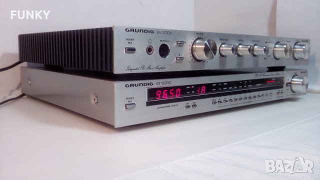 Grundig SV 2000 & Grundig ST 6000, снимка 1 - Ресийвъри, усилватели, смесителни пултове - 35030836