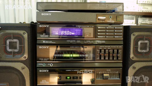 SONY FH-204  &  Грамофон SONY PS-Q7A, снимка 7 - Радиокасетофони, транзистори - 47971648
