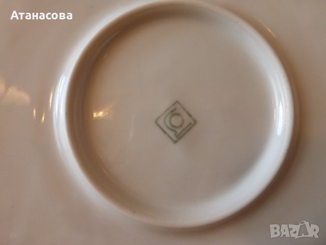 Порцеланова чиния за стена на Висше Военно Училище ВНВСУ "Ген Благой Иванов" 1973 г, снимка 8 - Антикварни и старинни предмети - 44087979