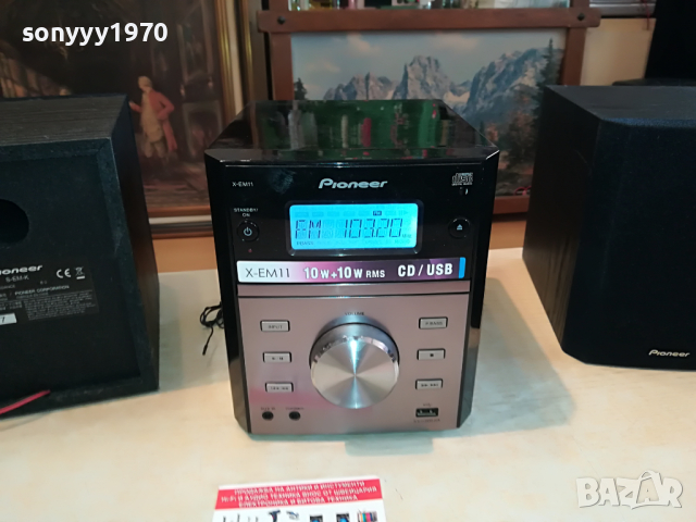 pioneer usb tuner cd ampli+колони 1404220906, снимка 18 - Аудиосистеми - 36452066