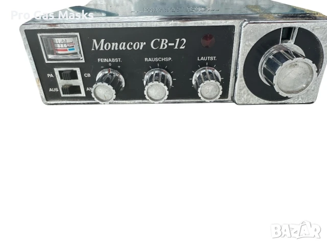Военна Радиостанция Radio Monacor CB12 Безплатен Граждански Канал 27 MhZ по целият свят Германия 197, снимка 4 - Други инструменти - 50630860
