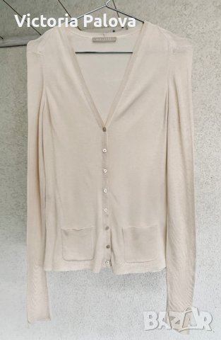 Нежна жилетка STEFANEL Италия,коприна, снимка 2 - Жилетки - 38751759