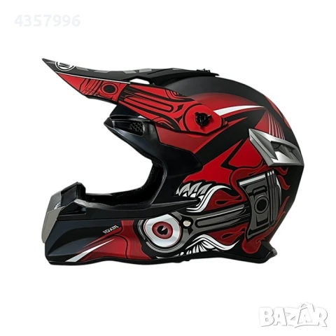 Кросова каска Automat, S, M, L и XL, 3 цвята, снимка 7 - Аксесоари и консумативи - 50509557