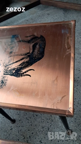 Маси 3 бр.медни, снимка 5 - Маси - 51975488