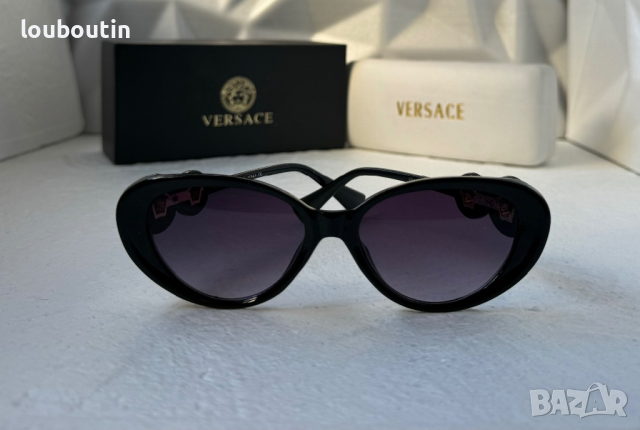 Versace 2023 дамски слънчеви очила котка, снимка 3 - Слънчеви и диоптрични очила - 44884860