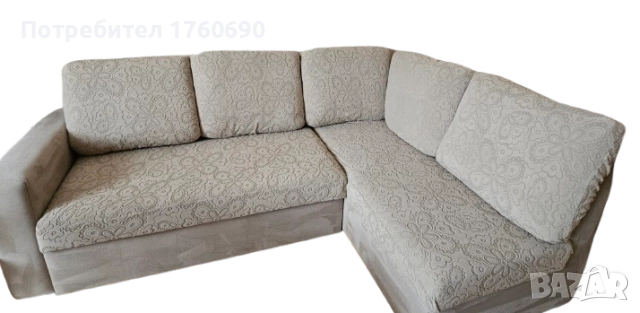 Ъглов диван, десен ъгъл