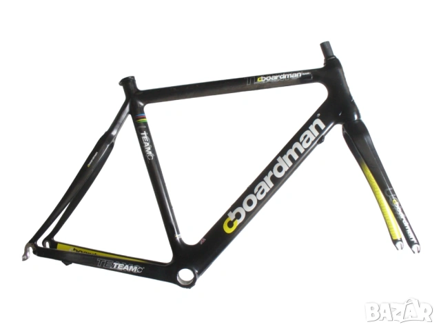 Boardman Team Carbon L/55.5см карбонова шосейна рамка / фреймсет, снимка 4 - Части за велосипеди - 53212723