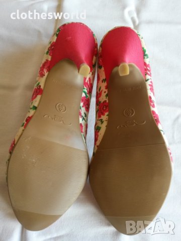 Дамски обувки на цветя с ток New Look, снимка 9 - Дамски обувки на ток - 11694904