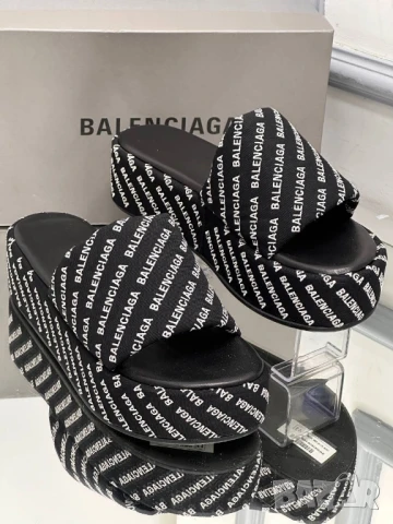 чехли на платформа balenciaga , снимка 3 - Чехли - 51003125
