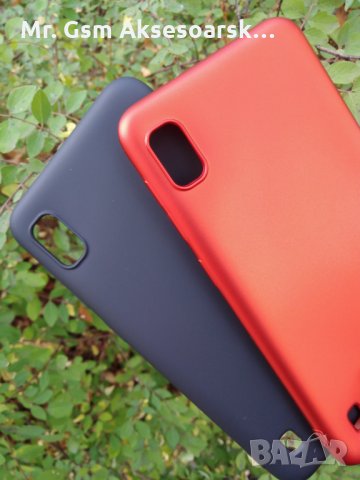Калъф | кейс за Samsung A10 A105F силиконов черен или червен