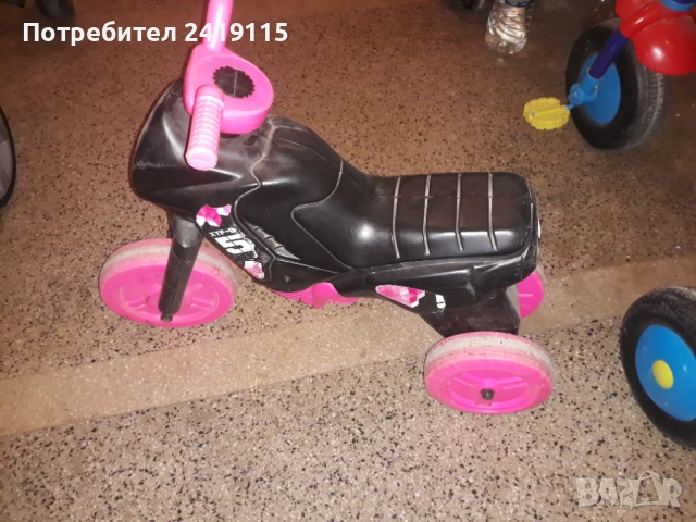 Детска тротинетка и детско колело баланс, снимка 4 - Детски велосипеди, триколки и коли - 48021382