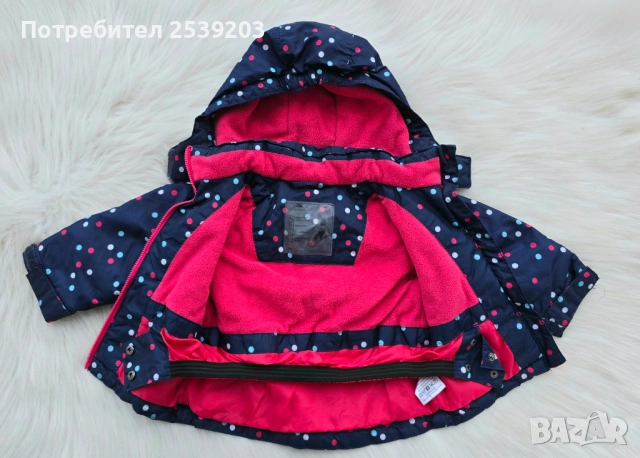 Детски зимен комплект 9-12 месеца , снимка 3 - Комплекти за бебе - 53262330
